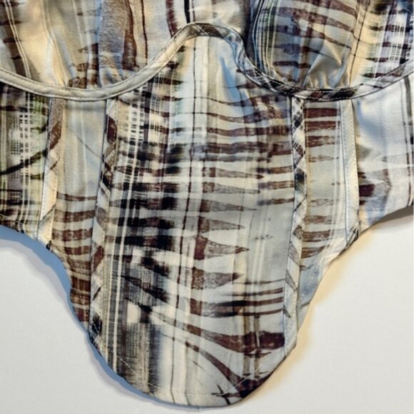 PRETTYLITTLETHING | Corset Top Sleeveless Shirt Tank Blouse - Picture 11 of 11